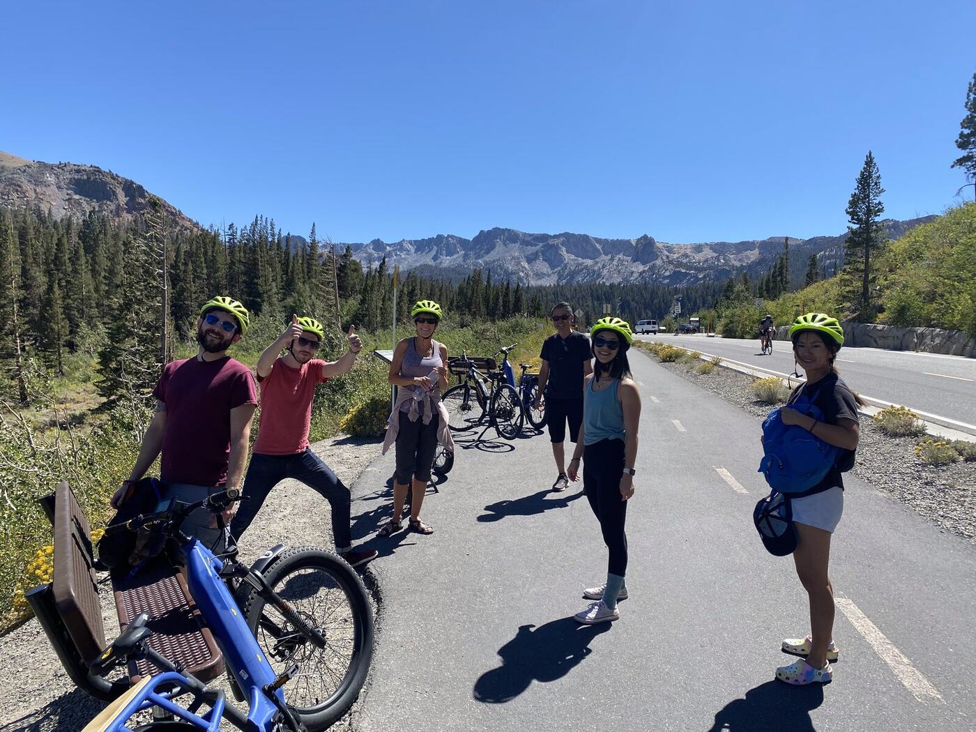 Biking